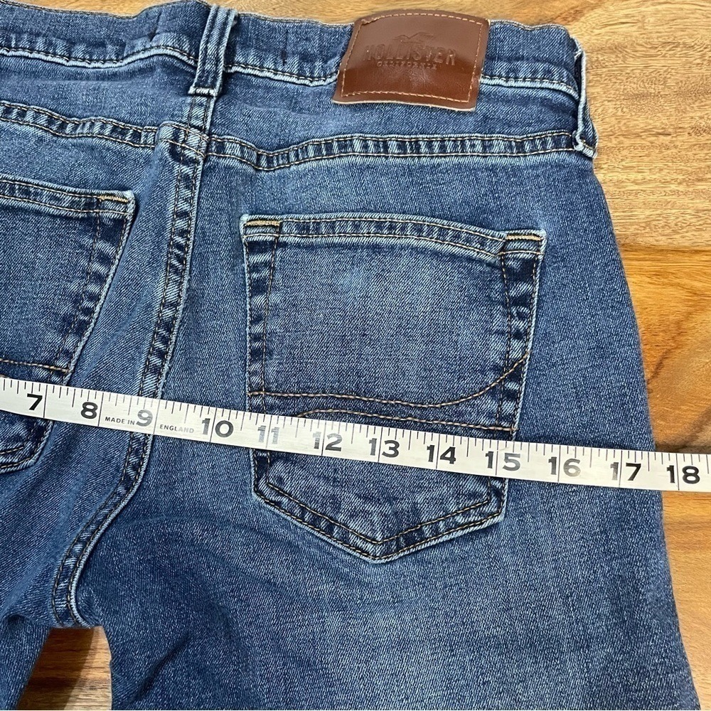 Hollister Slim Straight‎ Jeans Epic Flex 29x30 Blue Medium Wash 331D2254 - Picture 13 of 14